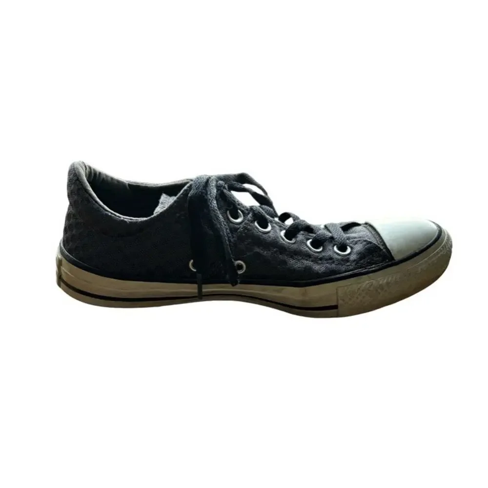 Converse All Star Chuck Taylor Madison Jacquard Sneakers 560295F Black Size 8